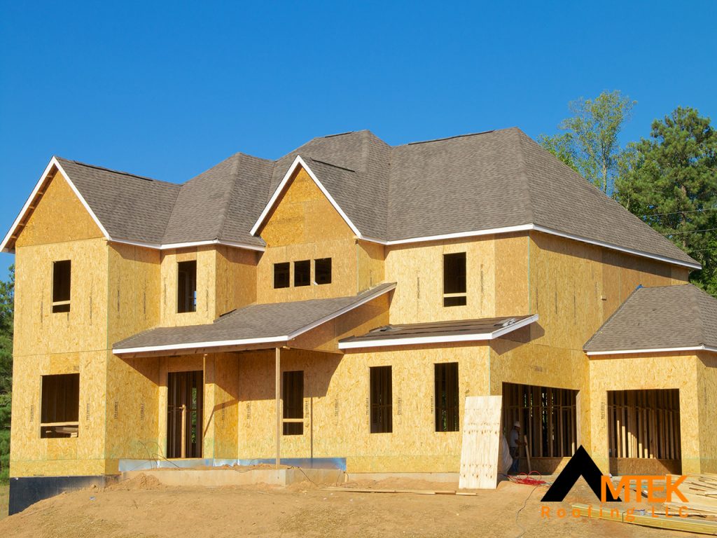 New construction roofing